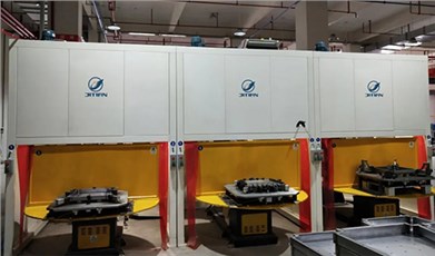 【吉天紀(jì)實】內(nèi)置頂式機器人工作站專用凈化器！